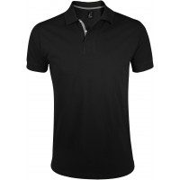 POLO PIQUÉ M/M 2 BOT PORTLAND MEN PRETO